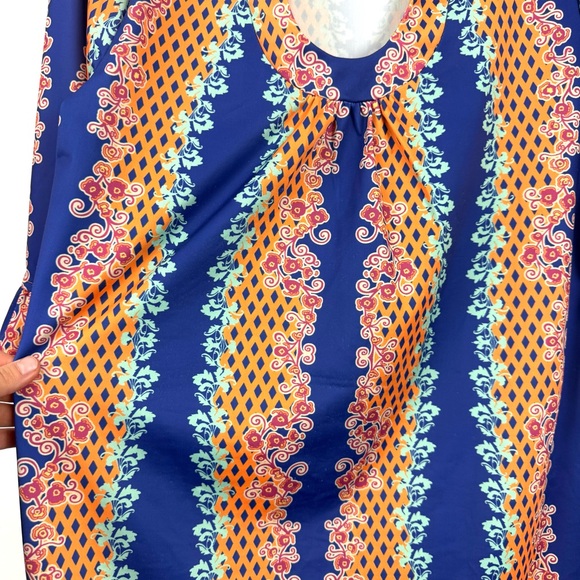 Anthropologie Aryeh Art To Wear African Style Tunic Dress Boho Festival Womens L - Picture 3 of 9